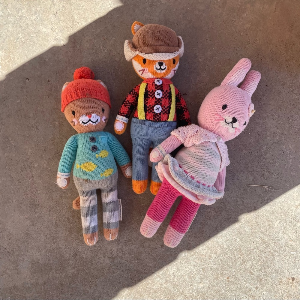 Cuddle and kind dolls set of 3